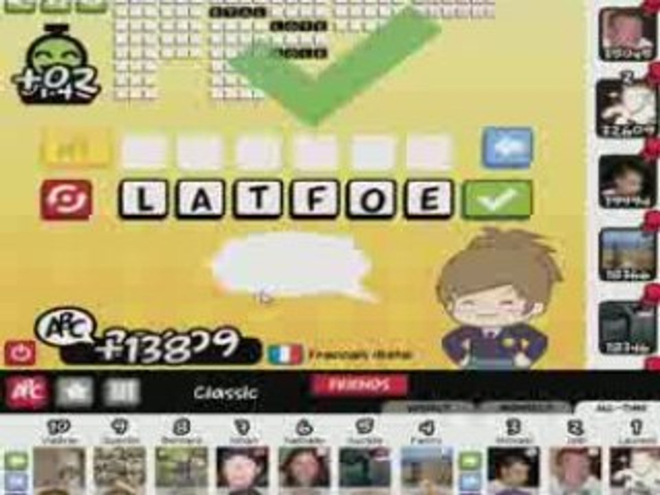 Word Challenge Record