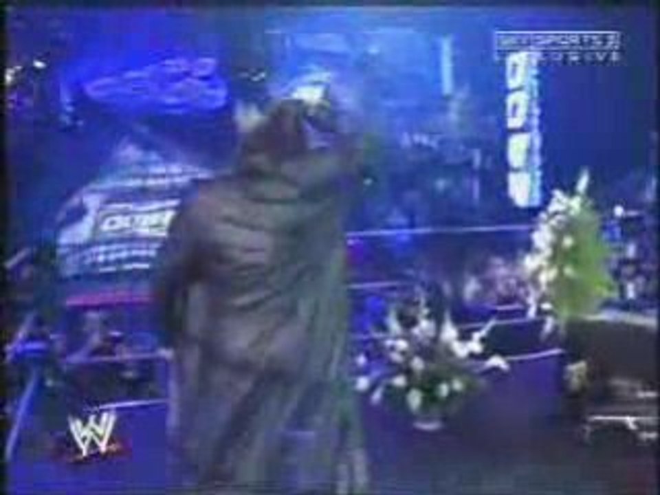 WWE Undertaker scaring orton