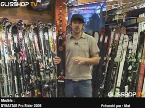 Ski DYNASTAR Pro Rider modèle 2009