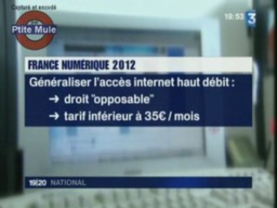 Plan de développement économie numérique 2012