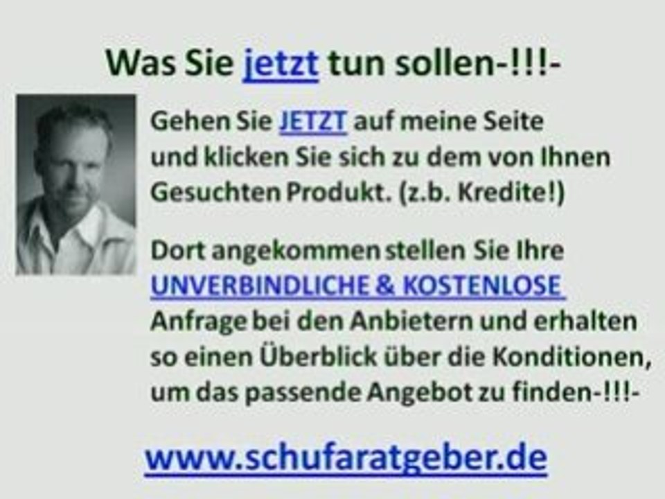 ratenkauf mit schufa eintrag? Ratgeber Video!