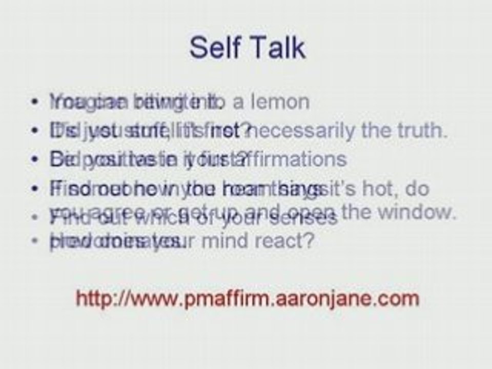 Self improvement affirmationson