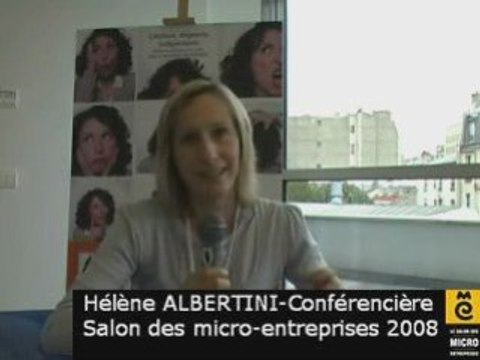 Helene ALBERTINI Conférencier Salon des micro-entreprises