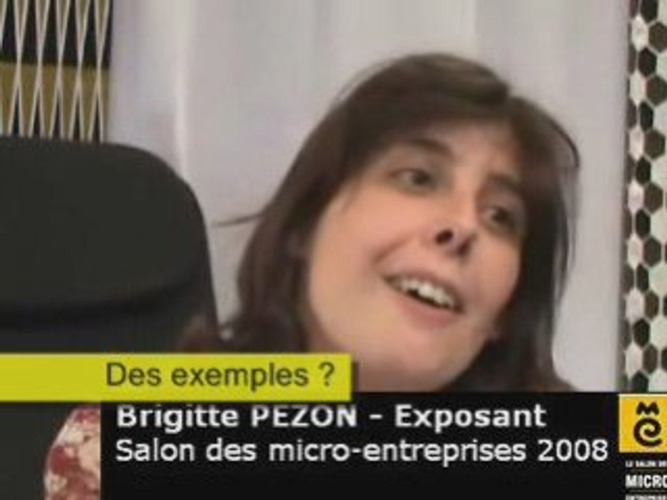 Brigitte PEZON Salon des micro-entreprises