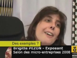 Brigitte PEZON Salon des micro-entreprises
