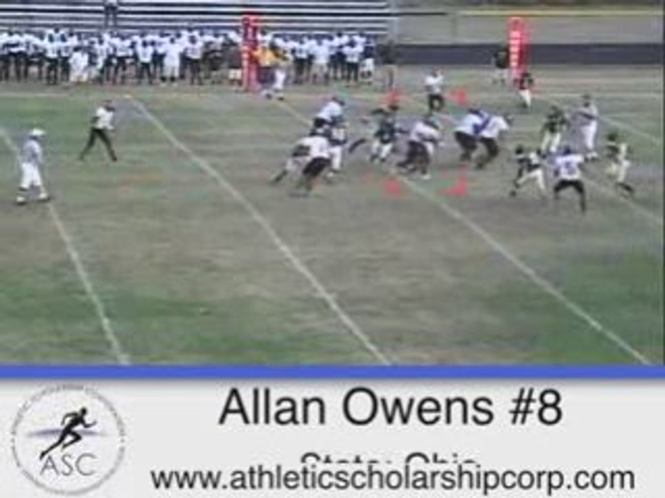 Allan Owens #8 RB Cleveland Heights High School Football