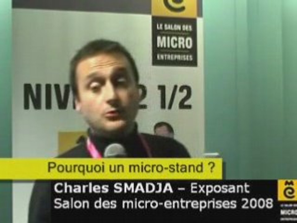 Charles SMADJA Salon des micro-entreprises