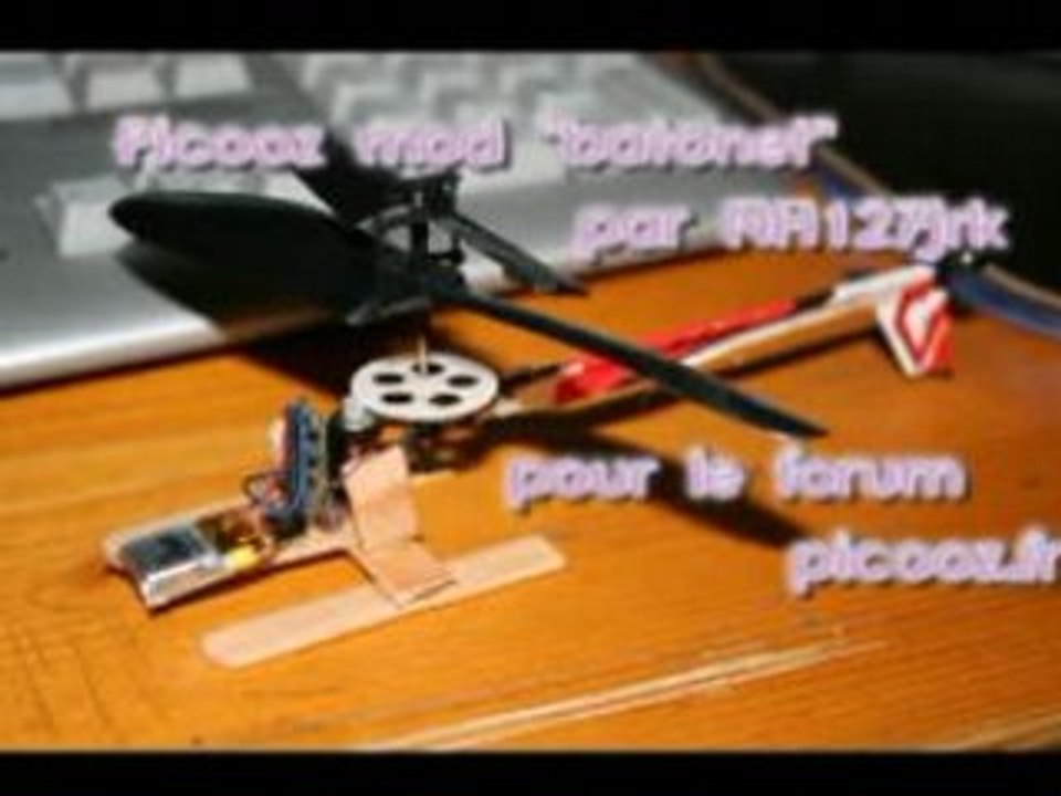 Picooz mod "batonet" en indor et ootdor.