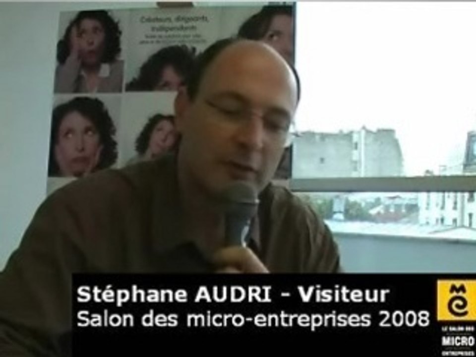 Stephane AUDRI Visiteur Salon des micro-entreprises