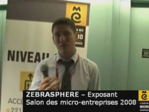 Zebrasphere Exposant micro-stand Salon des micro-entreprises