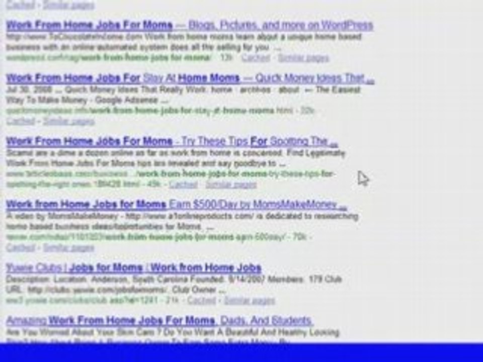 '{Work From Home Jobs For Moms}*Part Two*