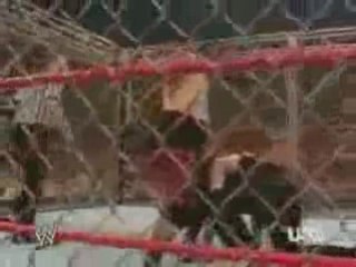 Jeff Hardy vs Umaga steel cage