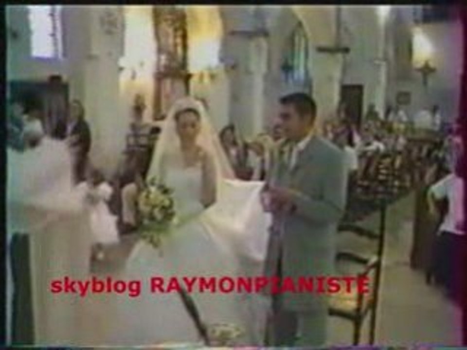 mariage billy et cindy leglise de SAINT GIMER