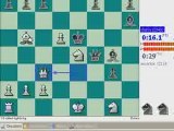 Partie d'échecs 1 minute par joueur