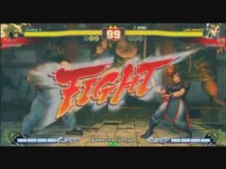 Street Fighter 4 : Zangief vs Chun-Li