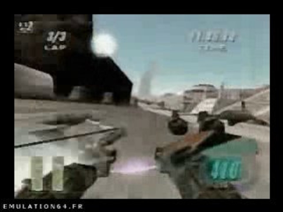 Publicité Nintendo 64 - Star Wars Episode I Racer (Espagne)