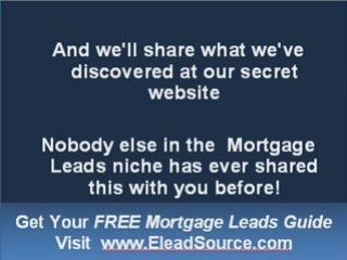 Mortgage Refinance Leads