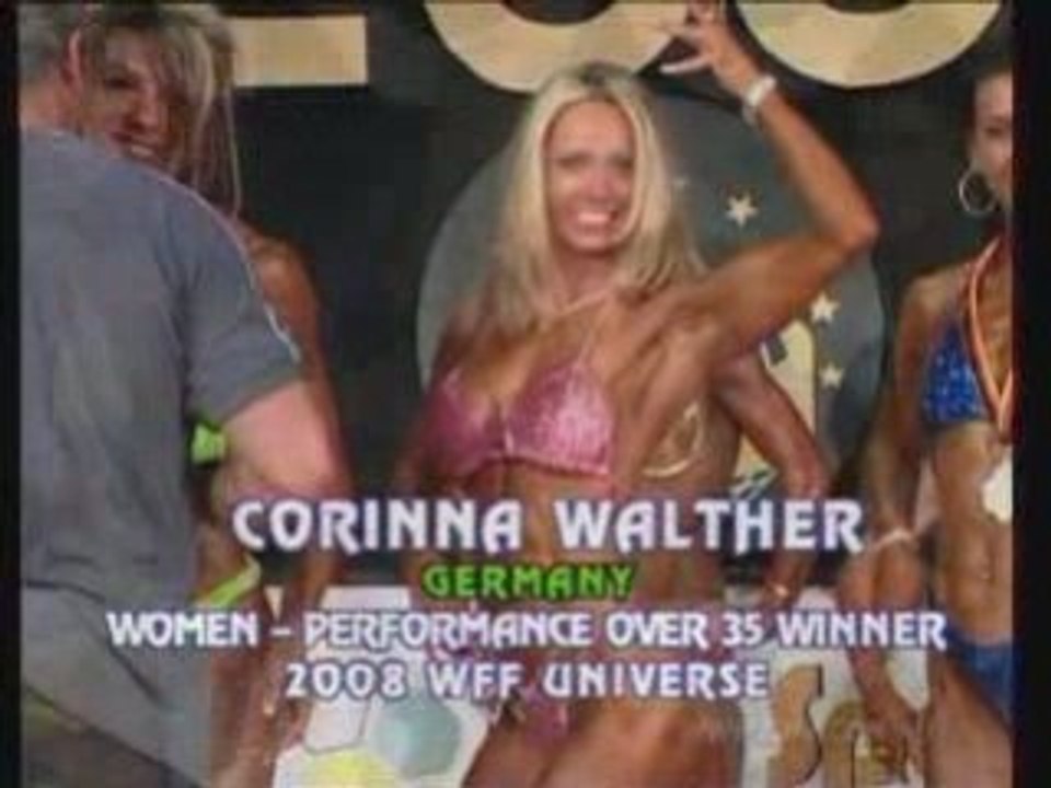 Corinna Walther Miss Universum 2008 No. 1 der Fitness Damen