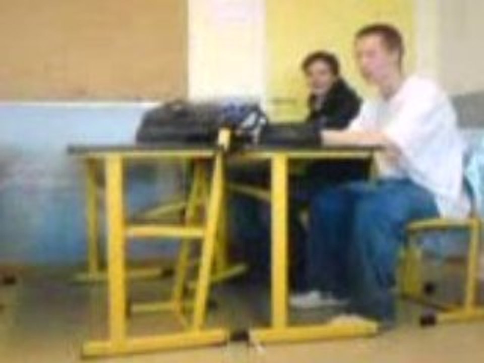 Le cours d'allemand...