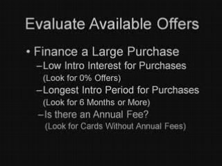 When I Need a Credit Card I Do This...You Should Too