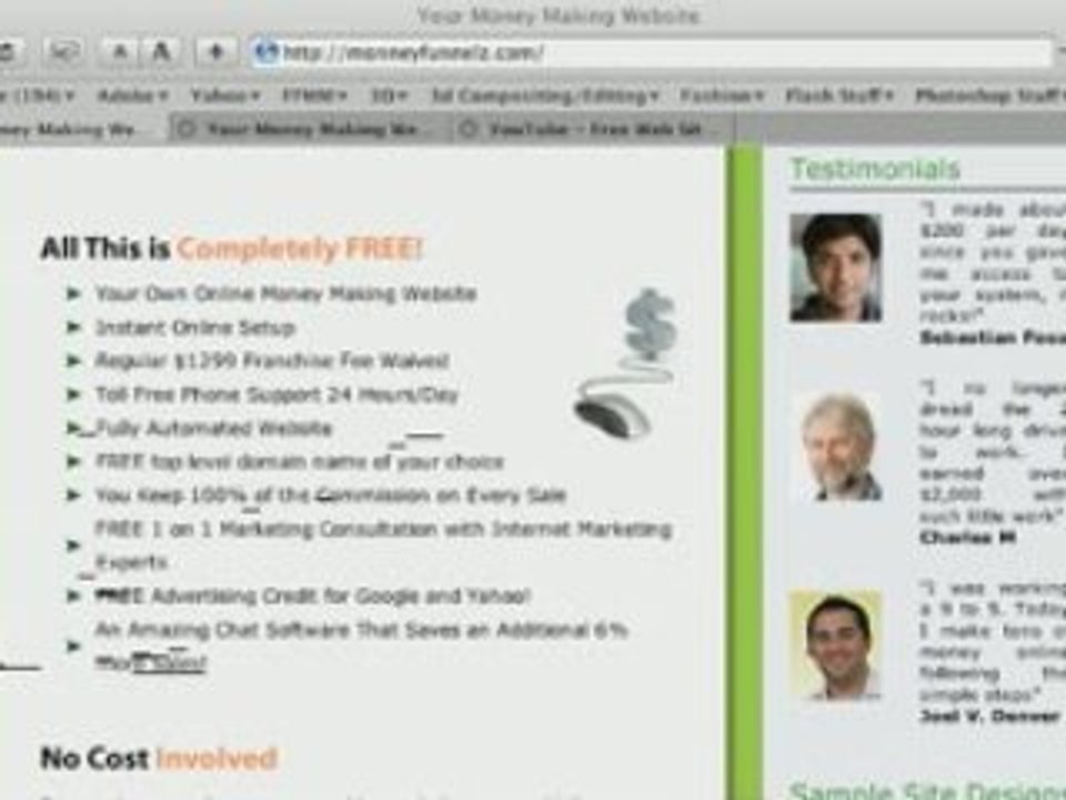 Front Admin-MonneyFunnelz.com by John Raygoza