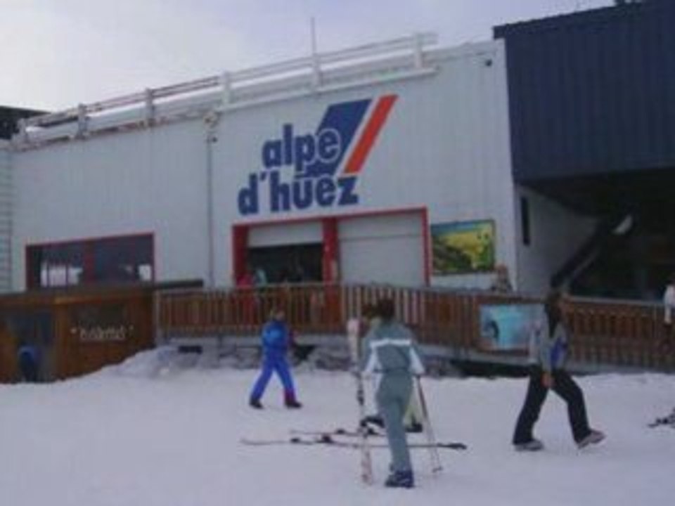 Snow alpe dhuez