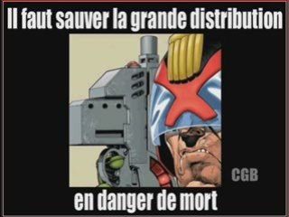 Supermarchés en danger
