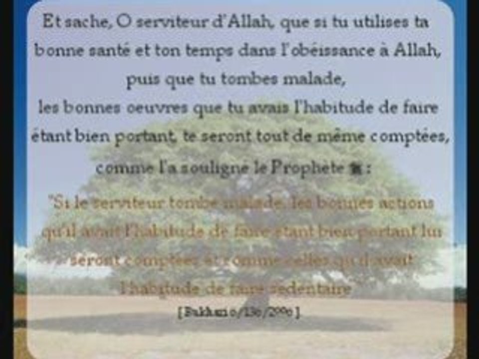 Islam : les epreuves de la vie