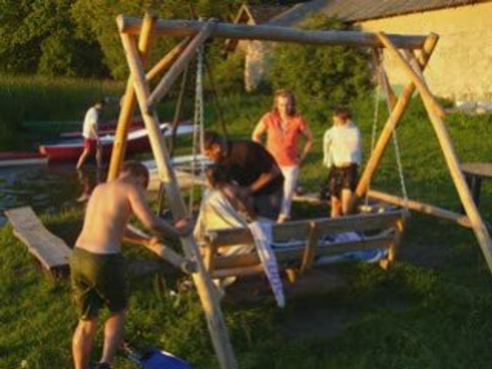 Mazury, wspaniała rodzina, jez.Duś, Wojnowo, Masuren