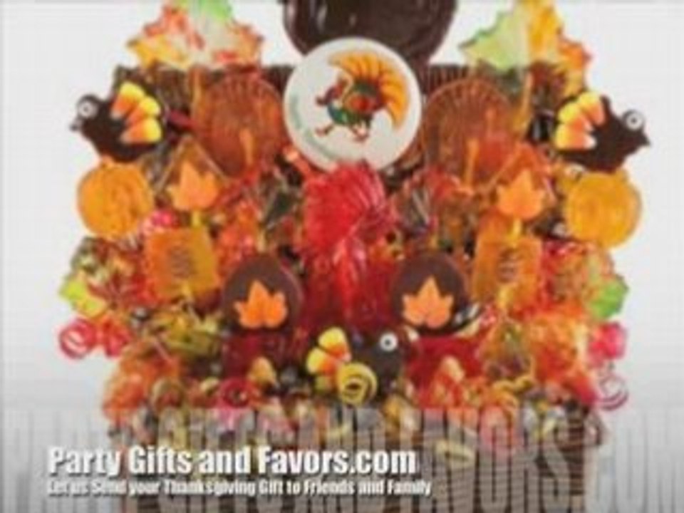 Lillipop Thanksgiving Baskets