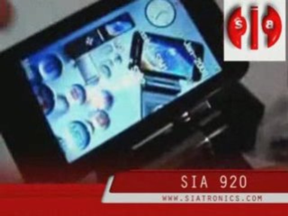 SIA 920 TV mobile phone + TV tuner, téléphone  portable TV