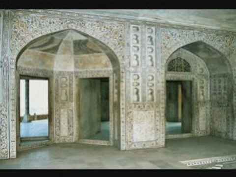 Agra Fort Rouge (Inde)