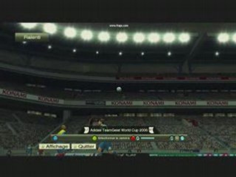 PES 2009 Très beau but de Malouda !!