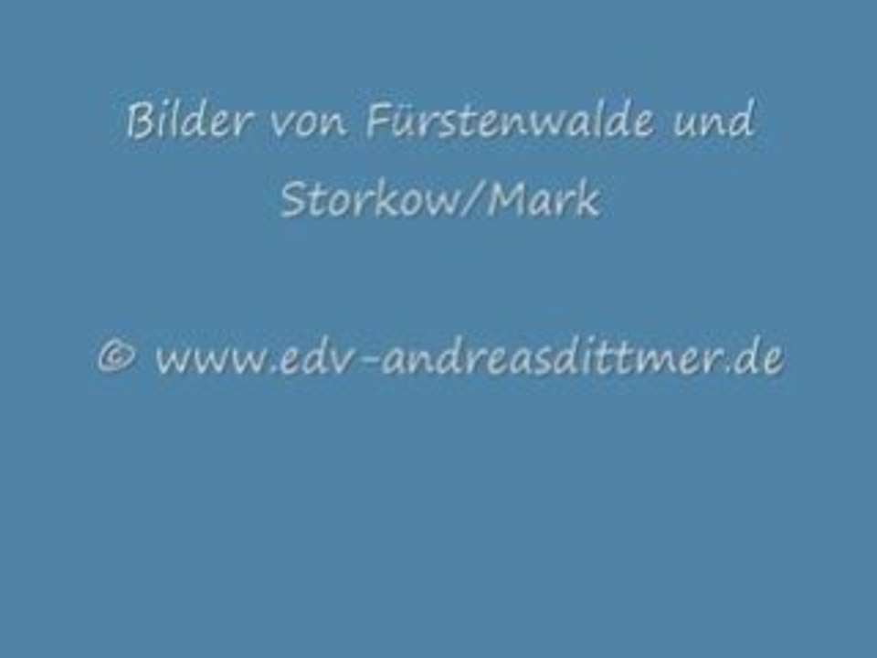 Storkow und Fürstenwalde