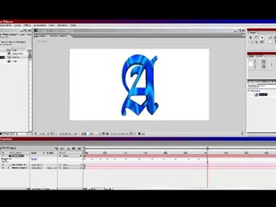 Adobe After Effects Tutorial - Logo 3D (No Plugins)