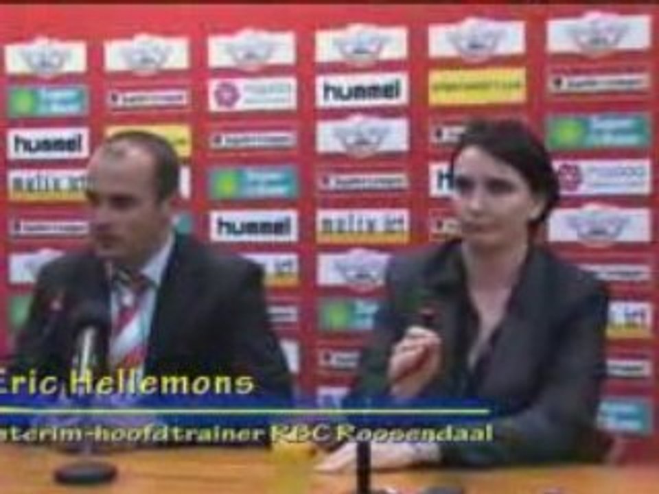Persconferentie RBC Roosendaal - SC Cambuur 24 oktober 2008