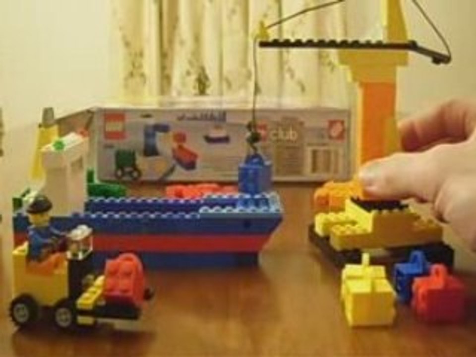 Build Your Own Harbor Lego Set 6186 Review