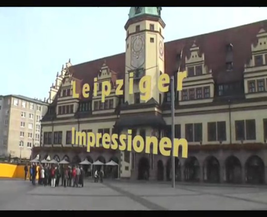 Rundgang durch Leipzig ( Sachsen)