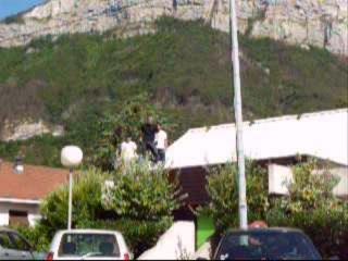 Escapade sur les toits...