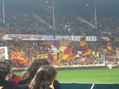 Drapeaux Lensois RC Lens Amiens SC F