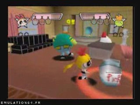 Powerpuff Girls, The - Chemical X-Traction (N64)