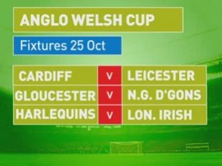 Sports News (Lunchtime) for October 25th, 2008