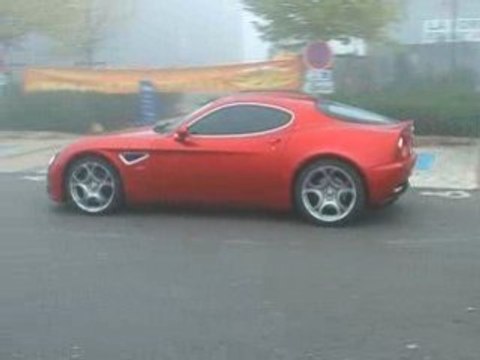 Essai alfa roméo 8c à compiègne