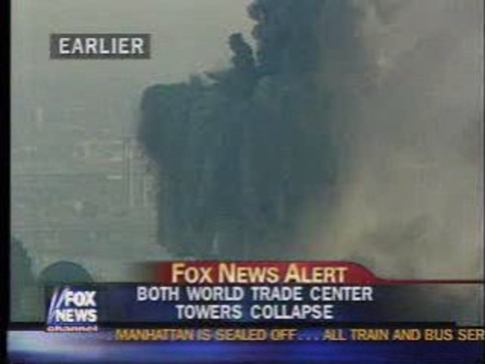 World Trade Center 2nd Tower Collapses