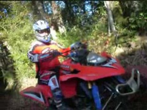 Quad 450 gas gas 350 raptor montage vidéo