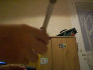 Pen spinning at my friend WBA