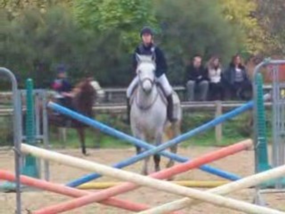 Daphné et Onyx saut 2