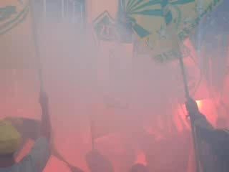 Entré des joueurs à Nice