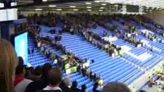 United fans Away v Everton
