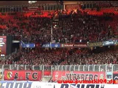 Ultras Nuremberg la tribune tremble